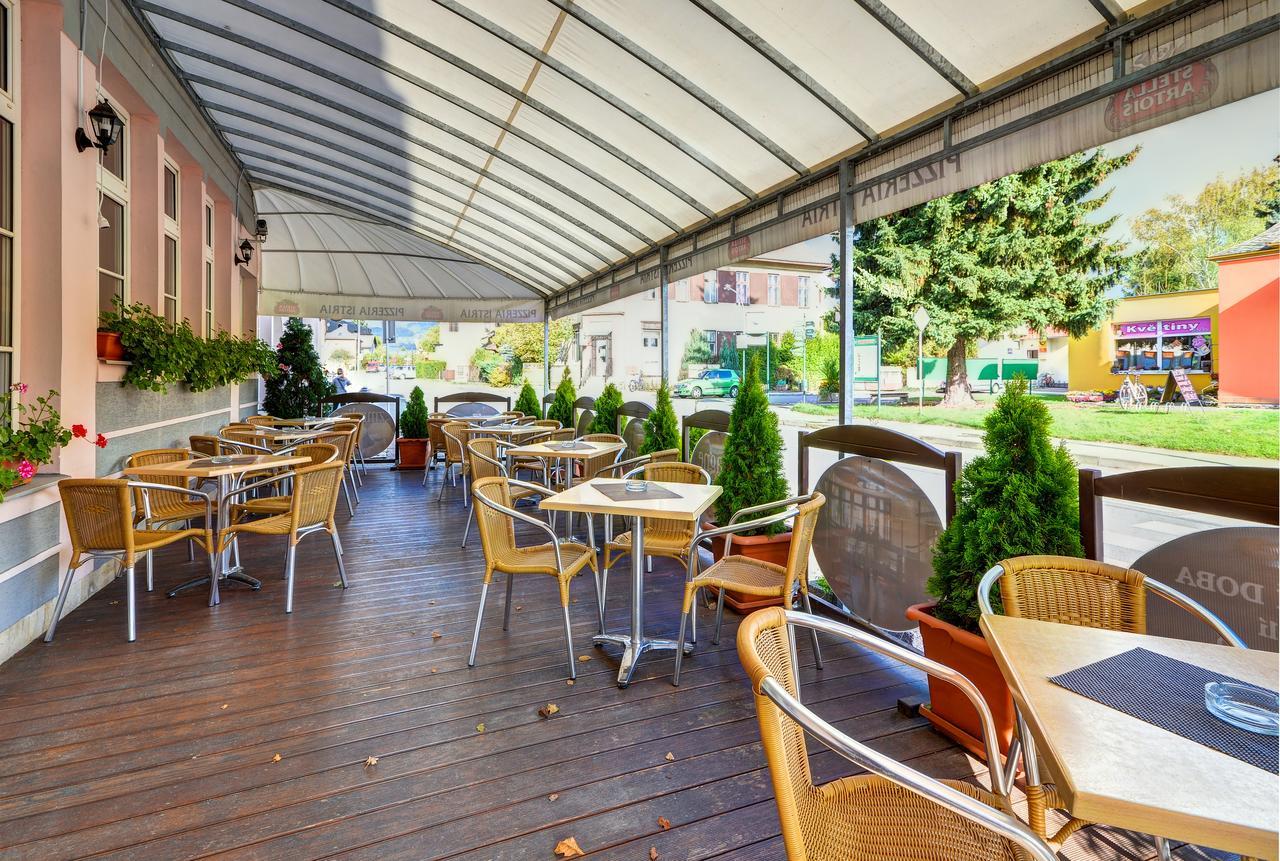 Hotel Pizzeria Istria Velké Losiny Exterior foto